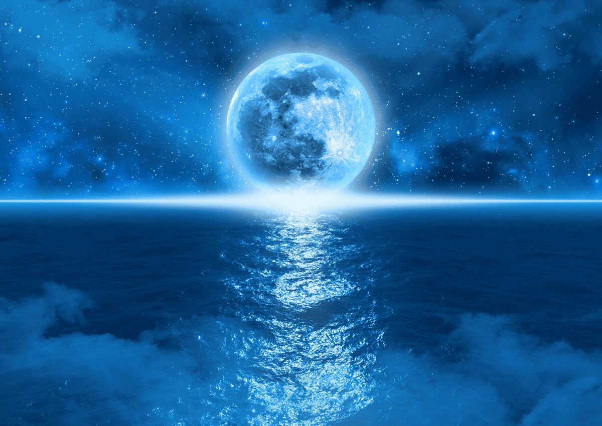 Write a letter to your blue moon and create the story you desire